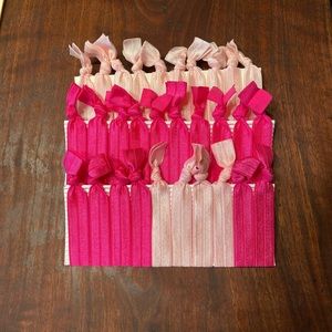 Elastic hair ties - set of 30